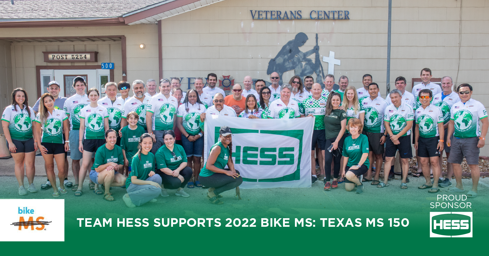 Team Hess Supports 2022 Bike MS: Texas MS 150