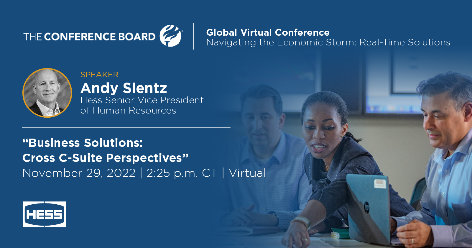 Andy Slentz to Speak at The Conference Board Global Virtual Conference