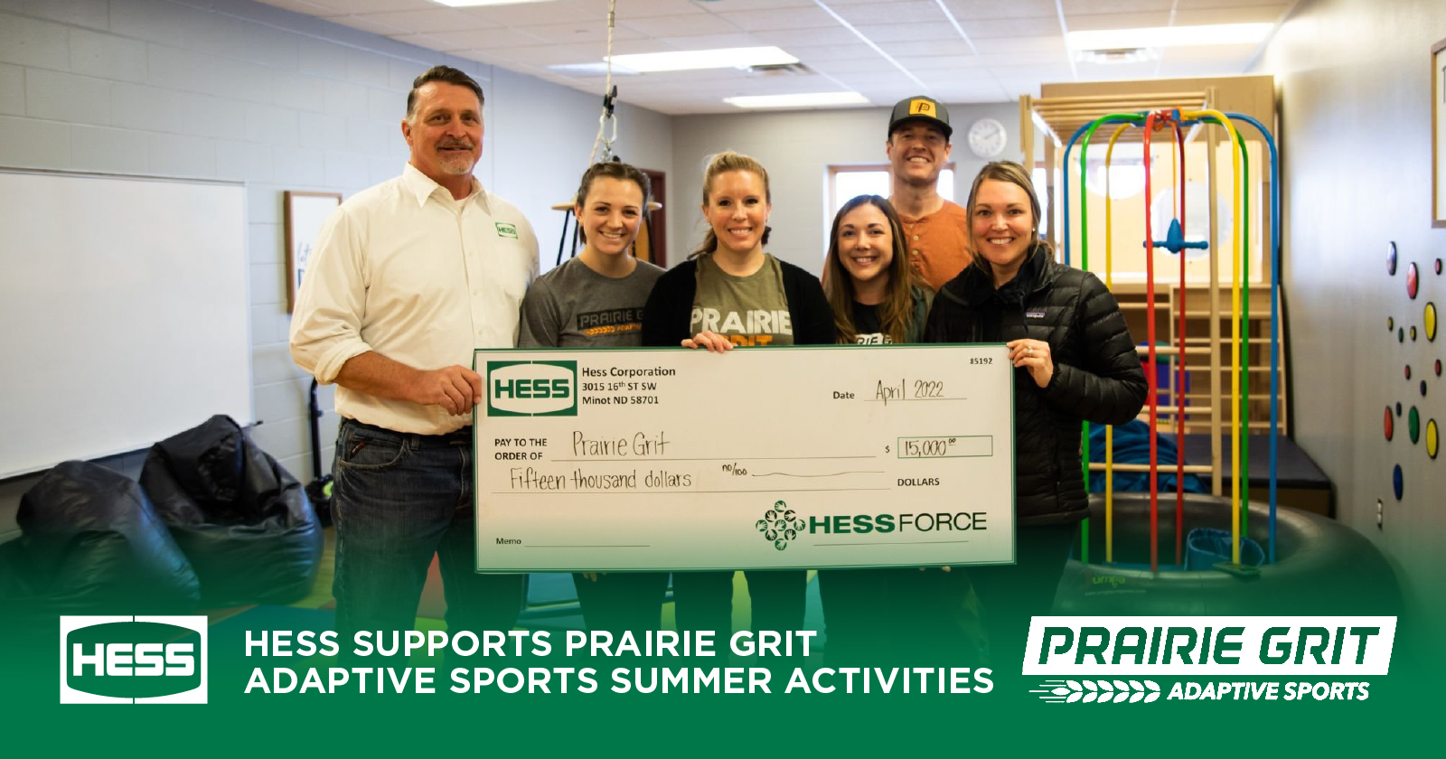 Hess Supports Prairie Grit Adaptive Sports Summer Activities